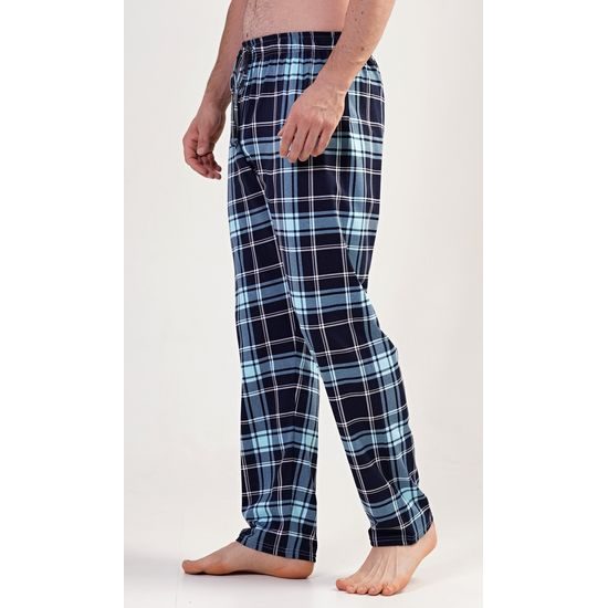 Pánské pyžamové kalhoty Michal - tmavě modrá