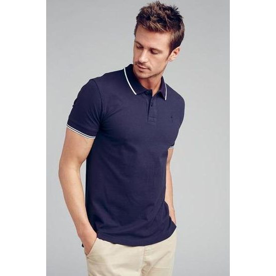 Pánské polo triko JOCKEY 500703 navy