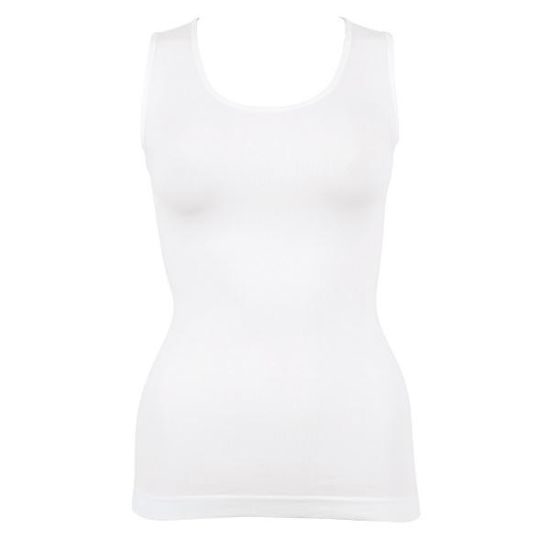 Bezešvý top CHANGE Seamless Tank Top White