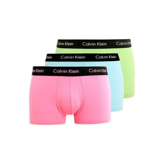 Pánské boxerky CALVIN KLEIN Cotton Stretch 3-pack U2664G-PPP