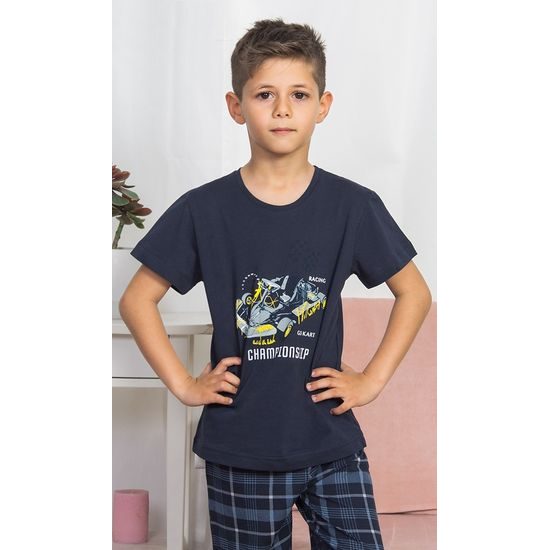 Dětské pyžamo kapri Championship - modrá