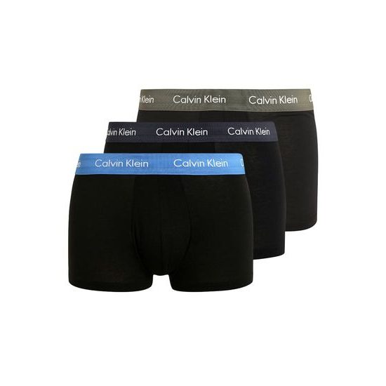 Pánské boxerky CALVIN KLEIN Cotton Stretch 3-pack U2664G-LLK