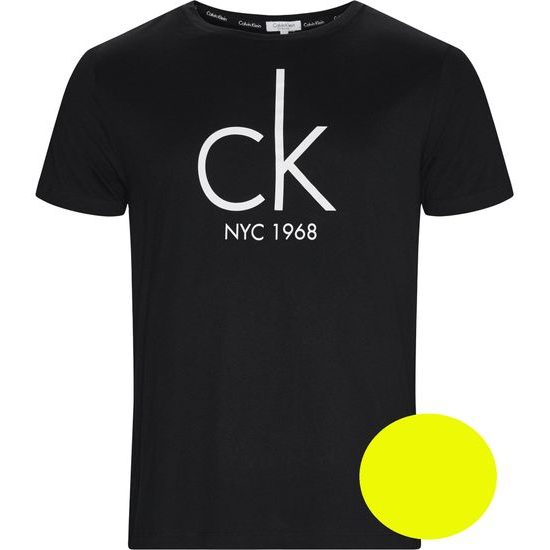 Pánské tričko s krátkým rukávem CALVIN KLEIN Neon