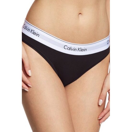 Dámské kalhotky CALVIN KLEIN Modern Cotton F3787E černé