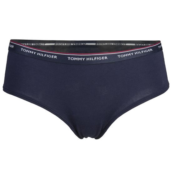 Dámské kalhotky TOMMY HILFIGER Essentials 3pack shorts tmavě modré