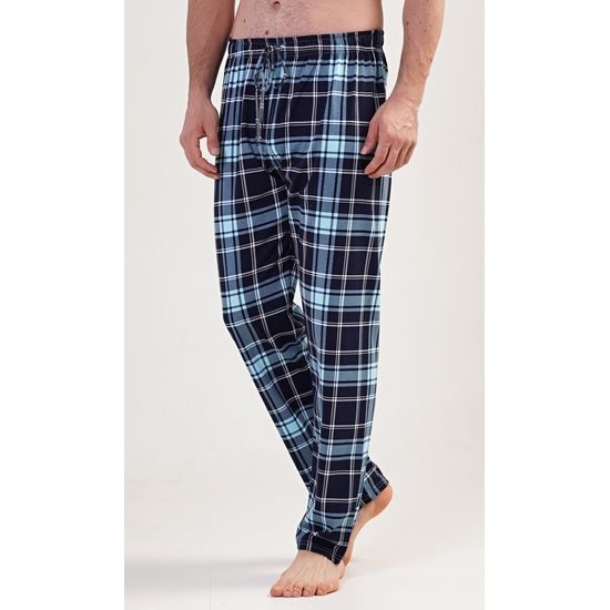 Pánské pyžamové kalhoty Michal - tmavě modrá