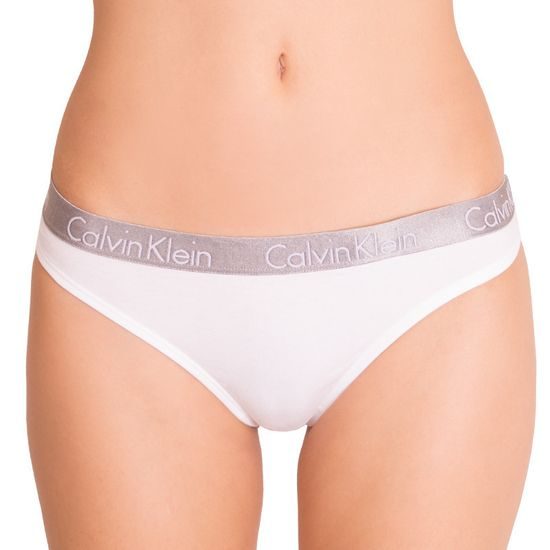 Dámské kalhotky tanga 3pack CALVIN KLEIN Radiant Cotton QD3590E-SEV