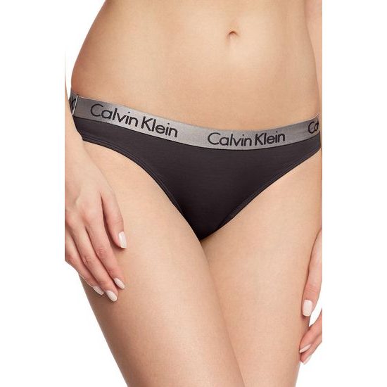 Dámské kalhotky CALVIN KLEIN Radiant Cotton černé