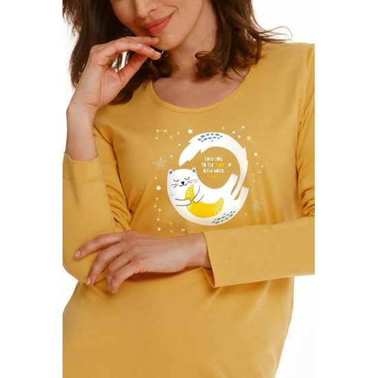 Noční košile 2580 Sarah yellow