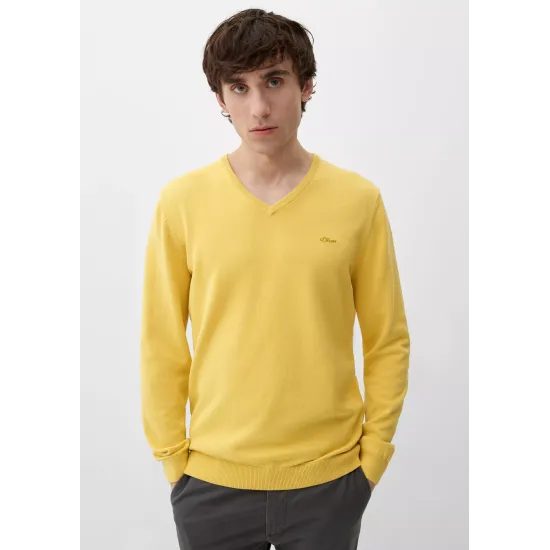 Pánský svetr s.Oliver žlutý