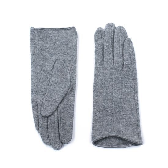 Dámské elegantní vlněné rukavice šedé