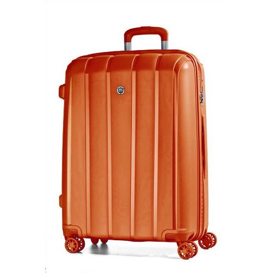 SILENTE.cz - Cestovní kufr March Aspen M Orange mandarin - March - Kufry  střední (M) - Kufry, Batohy, tašky, zavazadla, Cestování - Pohodlné noční  prádlo, župany a spodní prádlo pro Váš pohodový den!