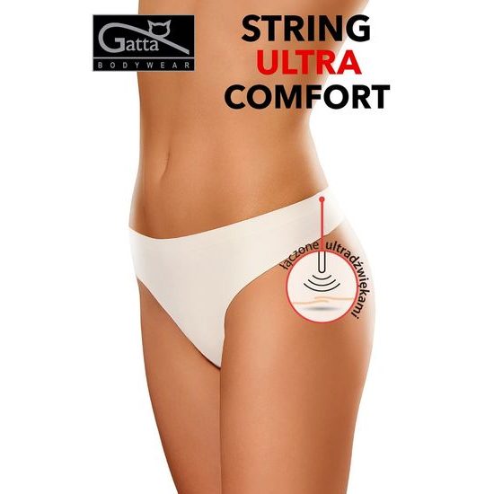 Dámská tanga 1589s ultra comfort white