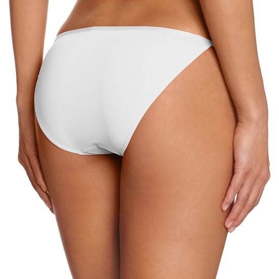 Kalhotky CALVIN KLEIN Sleek bikini bílé