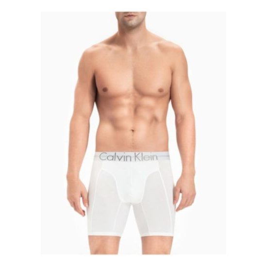 Pánské boxerky CALVIN KLEIN Focused Fit NB1484A bílé