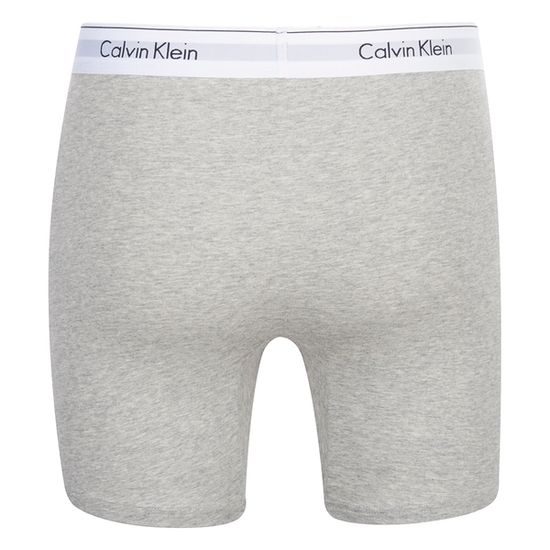 Pánské boxerky CALVIN KLEIN Modern Cotton Stretch 2 pack NB1087A šedá/černá