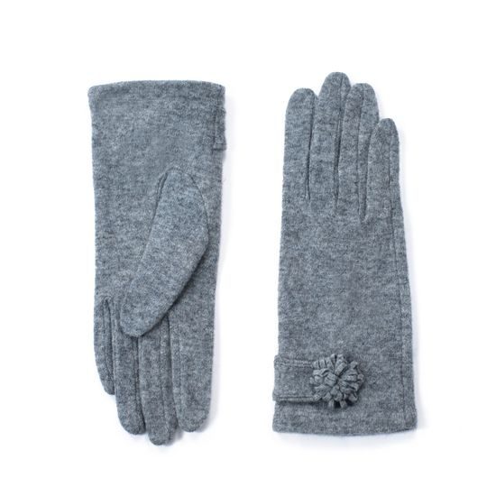 Klasické vlněné rukavice šedá