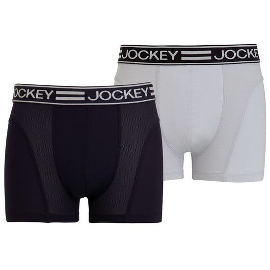 Pánské boxerky 2pack JOCKEY Sport 19902928 navy/šedá