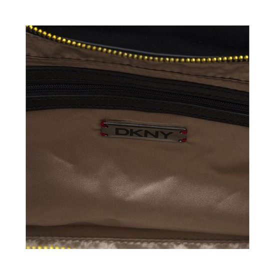 Elegantní černobílá kabelka DKNY Top Zip Shopper