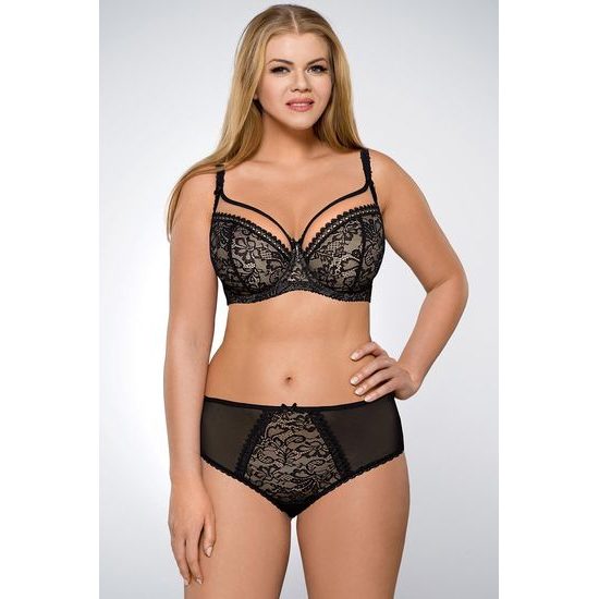 Dámské kalhotky tanga AVA Lingerie 1396 černé