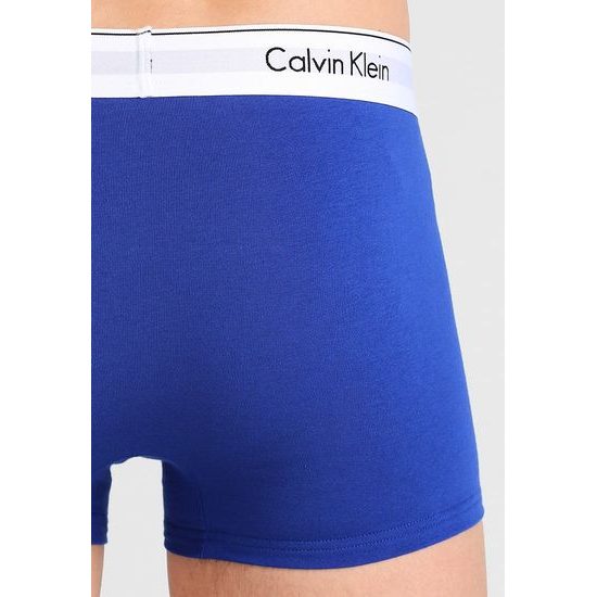 Pánské boxerky CALVIN KLEIN Modern Cotton Stretch 2 pack modrá/černá
