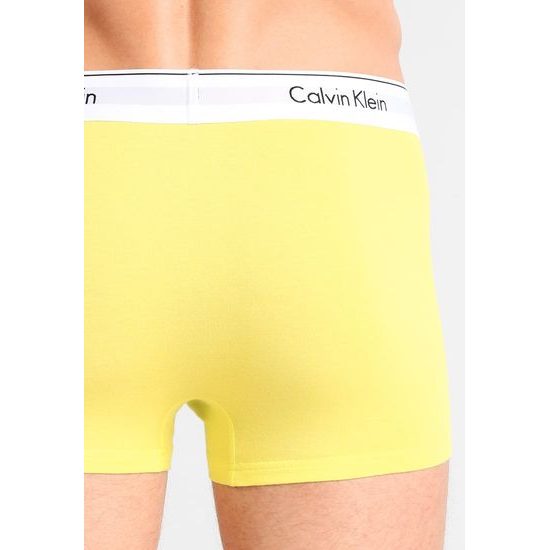 Pánské boxerky CALVIN KLEIN Modern Cotton Stretch 2 pack NB1086A neon/černá