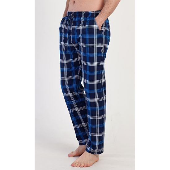 Pánské pyžamové kalhoty Patrik - tyrkysová