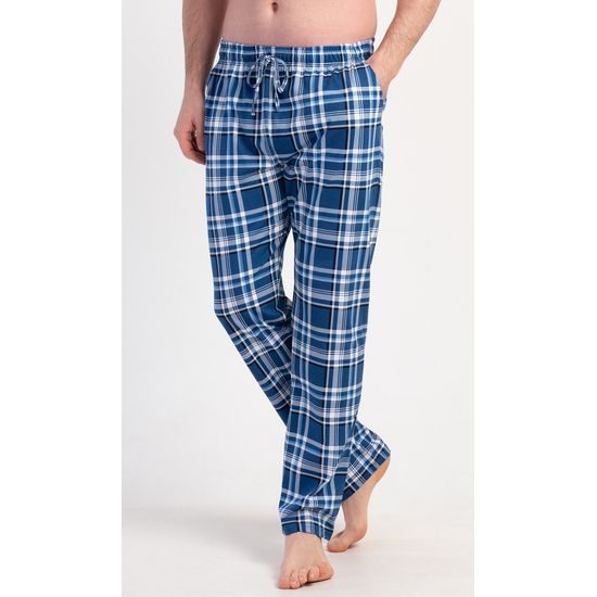 Pánské pyžamové kalhoty Josef - tyrkysová