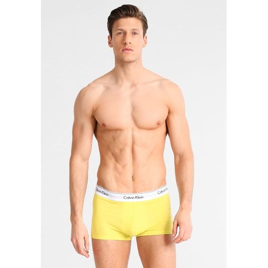 Pánské boxerky CALVIN KLEIN Modern Cotton Stretch 2 pack NB1086A neon/černá