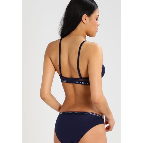 Dámské kalhotky TOMMY HILFIGER Essentials 3pack bikini tmavě modré