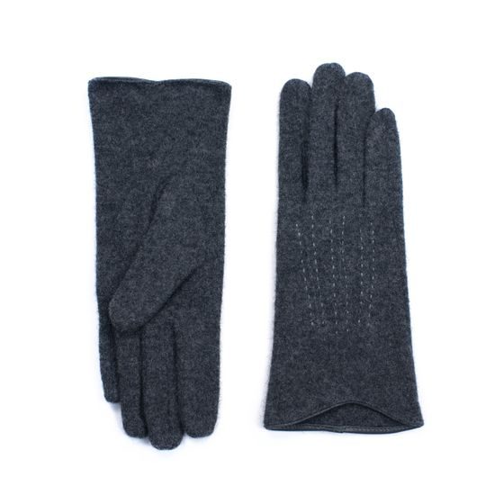 Dámské elegantní rukavice tmavě šedé