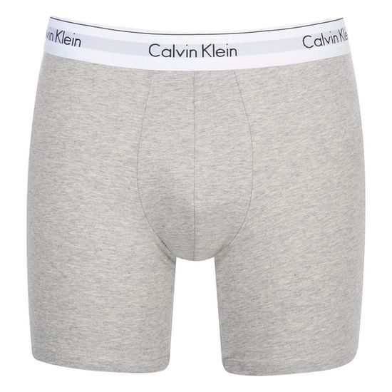 Pánské boxerky CALVIN KLEIN Modern Cotton Stretch 2 pack NB1087A šedá/černá