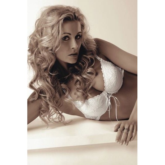 Podprsenka push-up ROZA Damaris bílá