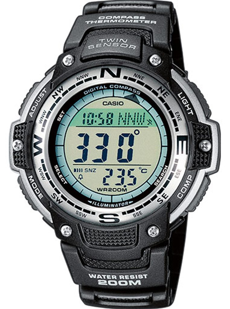 Casio Pro Trek Chronograph - SGW-100-1VEF - Casio - Lacné hodinky