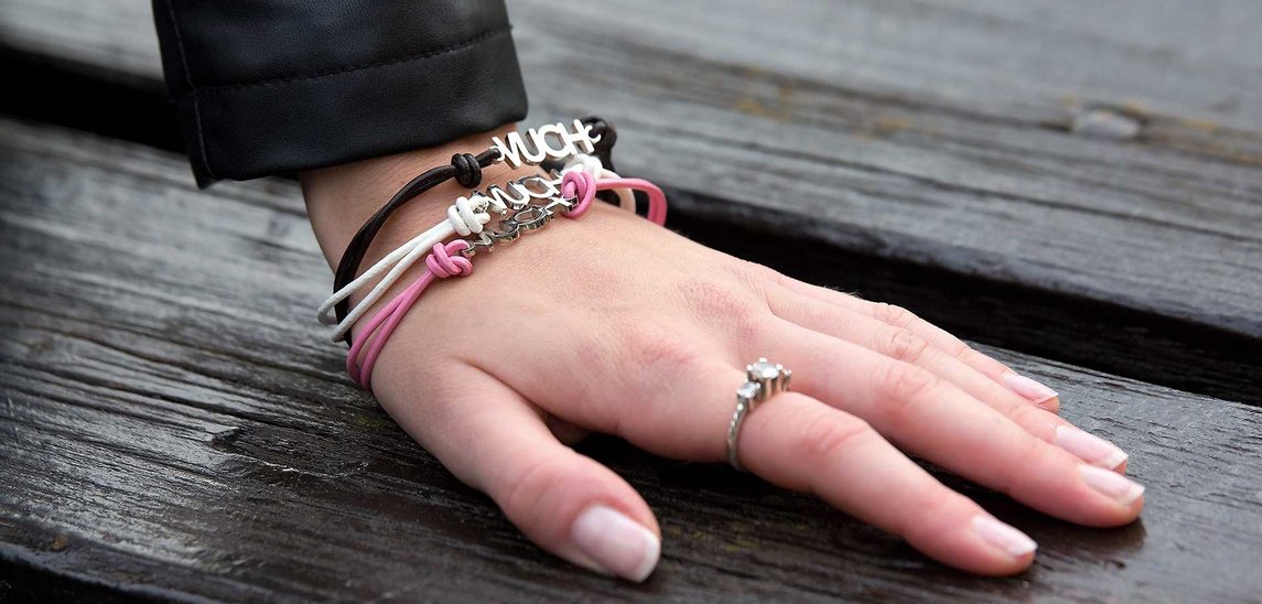 Náramek Leather Moon