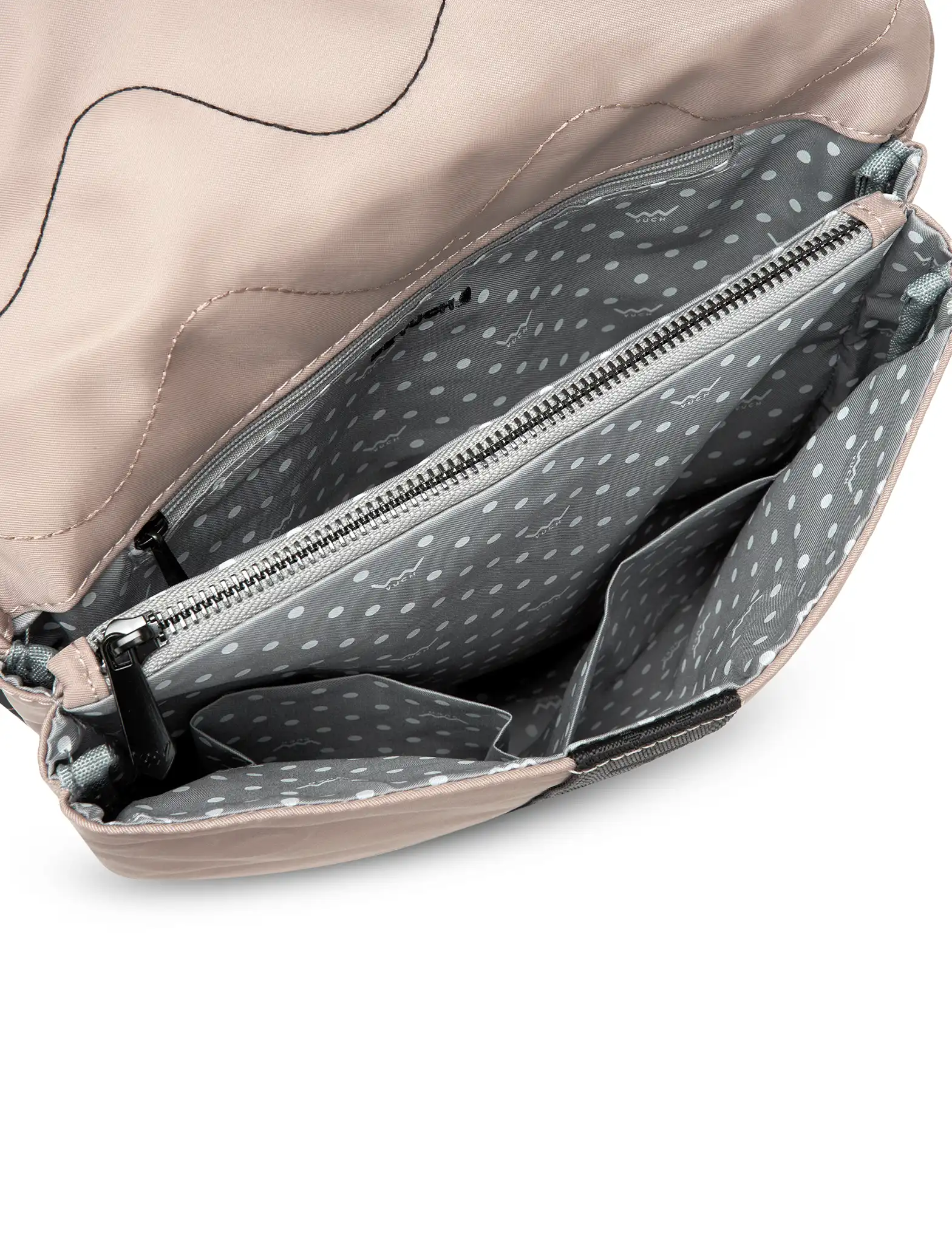 Vnitřní uspořádání batohu VUCH Zoel Beige