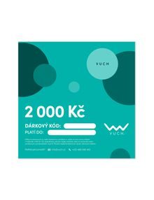 Elektronický dárkový poukaz v hodnotě 2 000 Kč