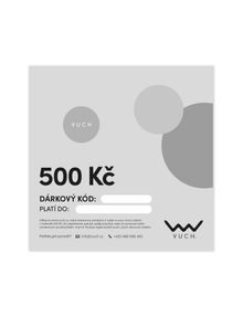 Elektronický dárkový poukaz v hodnotě 500 Kč