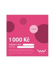 Elektronický dárkový poukaz v hodnotě 1 000 Kč