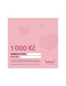 Elektronický dárkový poukaz v hodnotě 1 000 Kč