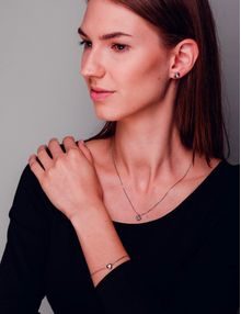 Náušnice Moore Silver
