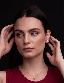 Náhrdelník Dove Rose Gold