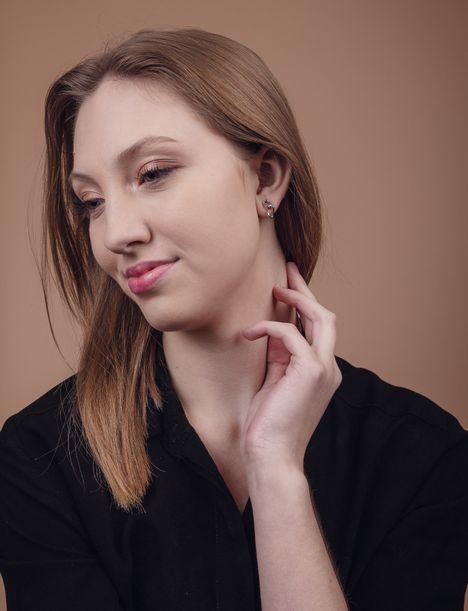 Náušnice Lusha Silver