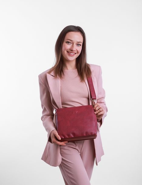 Aleeza Dark Red