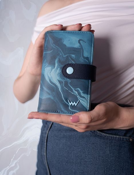 Maeva Middle Marble Blue