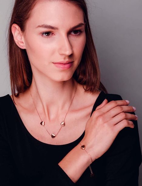 Náramek Rose Gold Sparkle