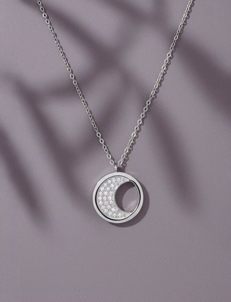 Náhrdelník Moon Silver