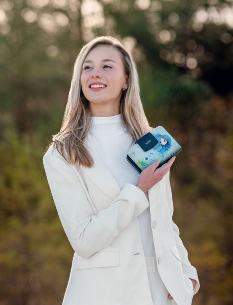 Stella Rounded Flap Wallet