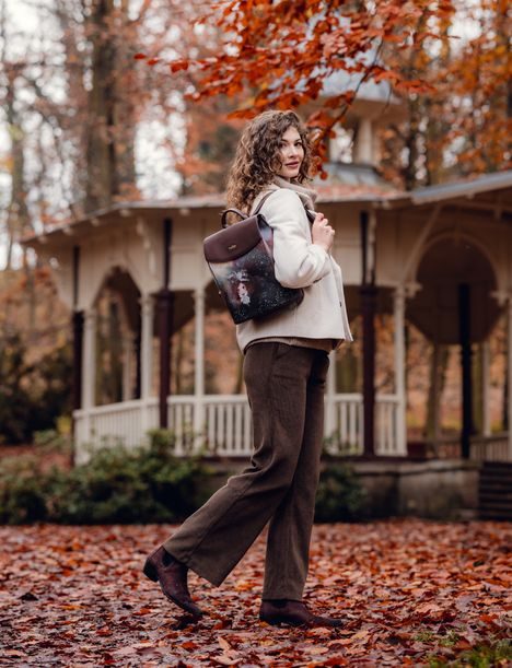 Rosalie Rounded Flap Backpack