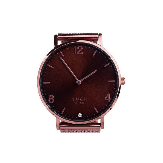 Mettalic Case CoffeE Numbers VUCH Metallic Ženy Vuch